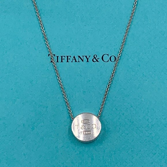 Authentic Tiffany & Co 1837 Concave Necklace - Picture 1 of 8